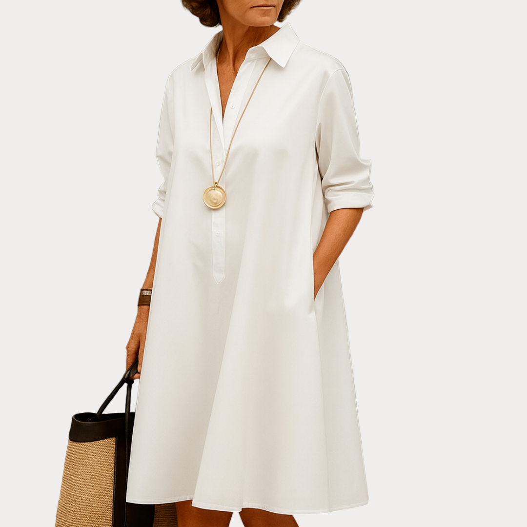Julia™ - Midi Shirt Dress