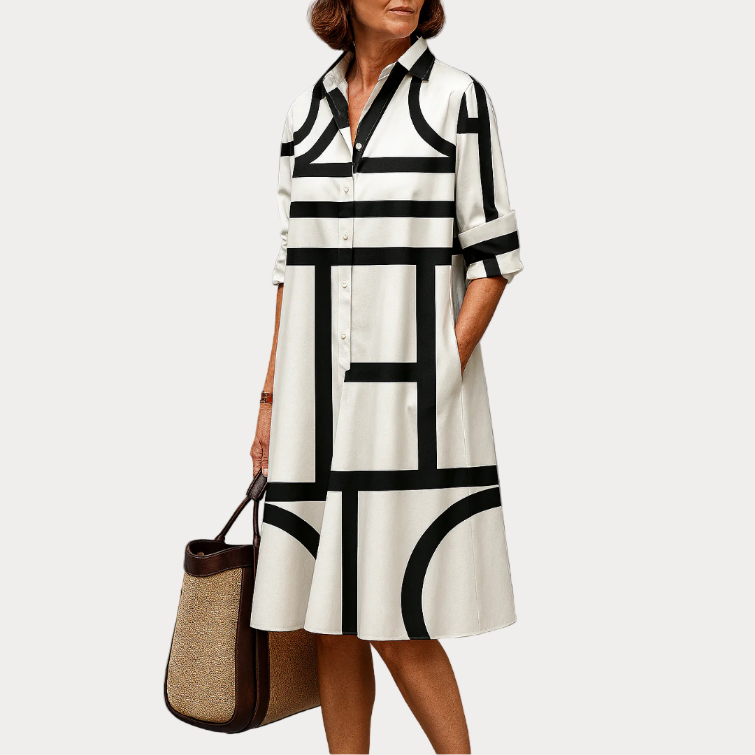 Julia™ - Midi Shirt Dress