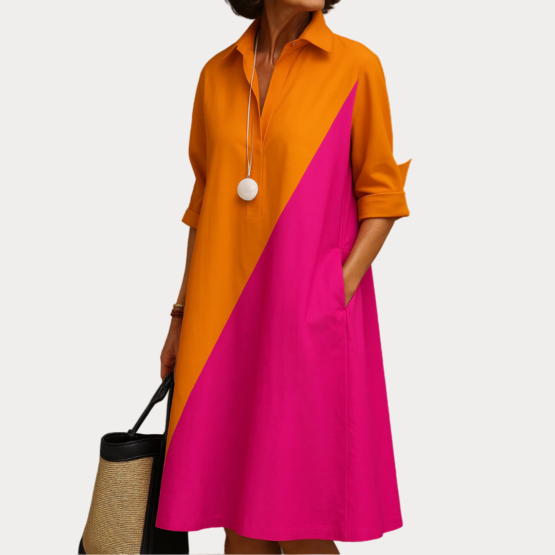 Julia™ - Midi Shirt Dress