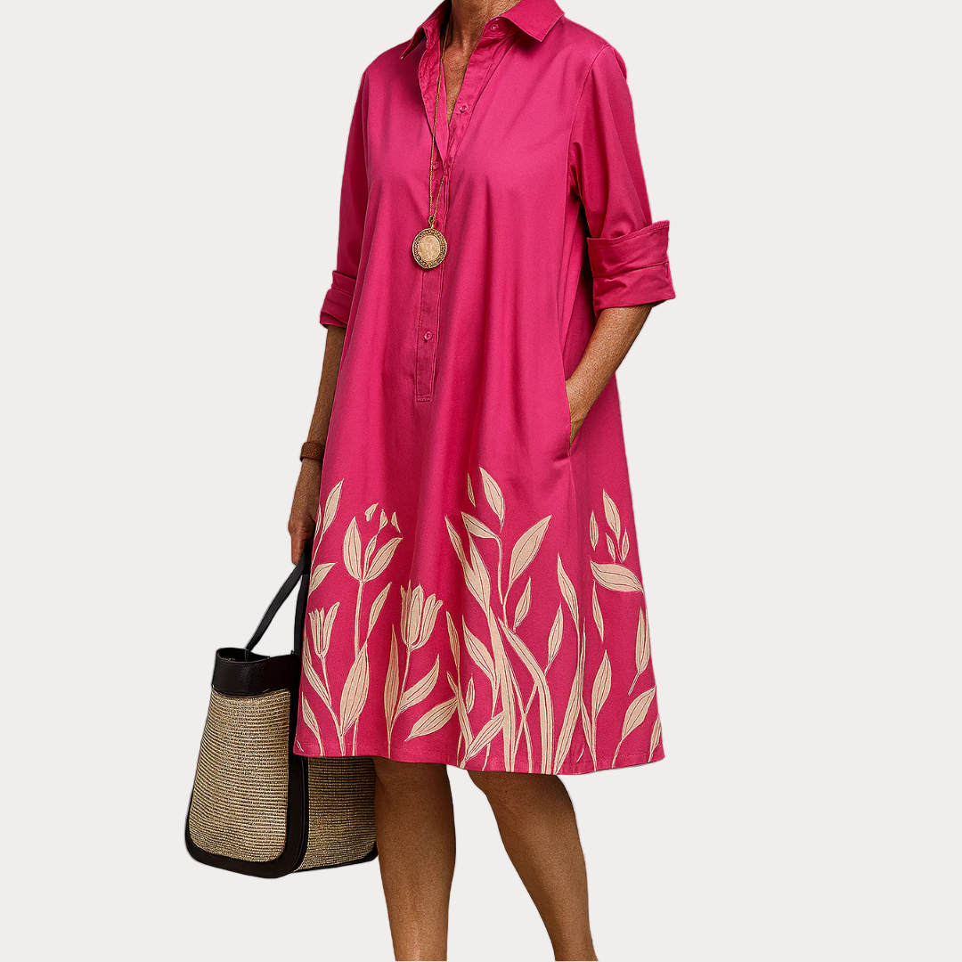 Julia™ - Midi Shirt Dress