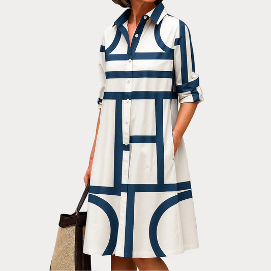 Julia™ - Midi Shirt Dress