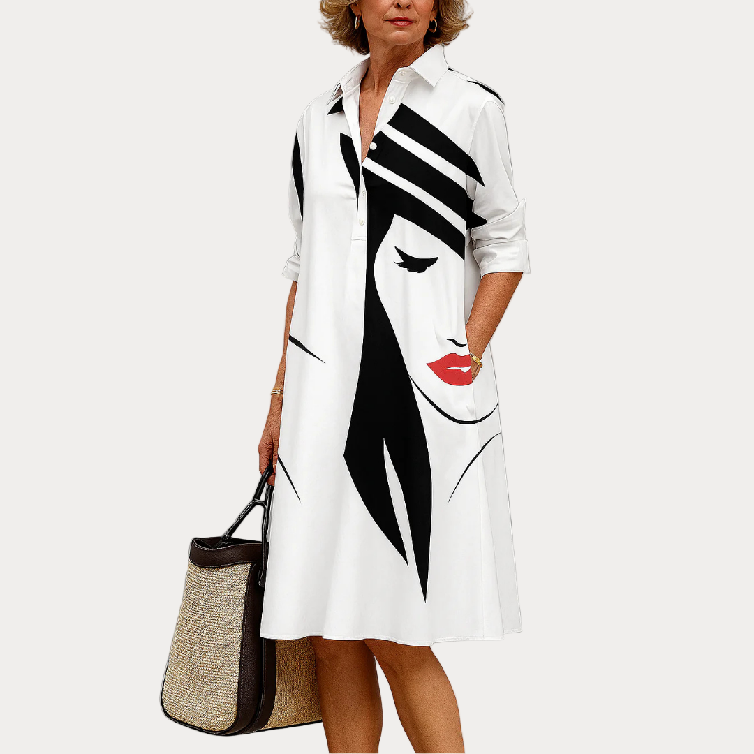Julia™ - Midi Shirt Dress